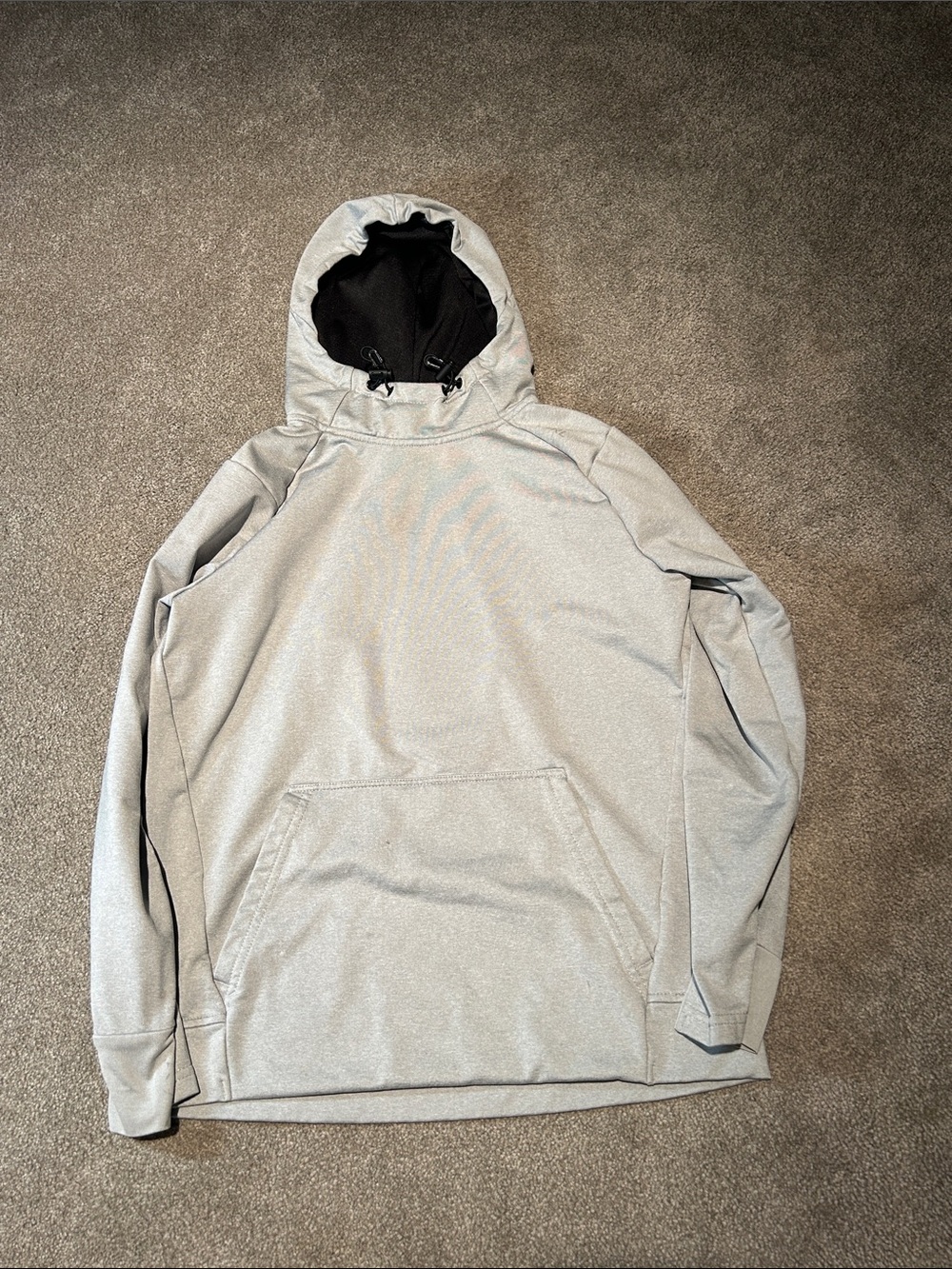 Kids Heather Gray Hooded Sweatshirt